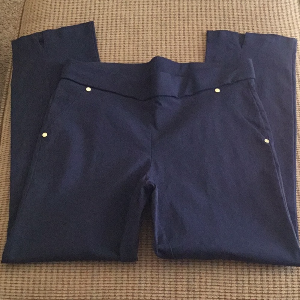 Rafaella navy slacks